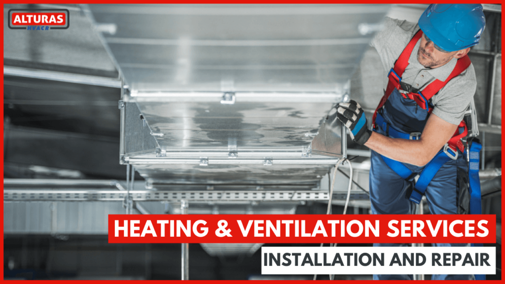 Heating services installation & repairs