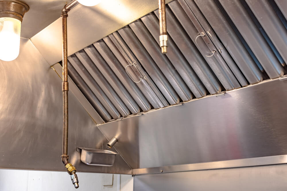 Commercial hood installation for Restaurant Kitchens