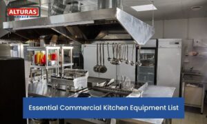 Commercial Kitchen Equipment List