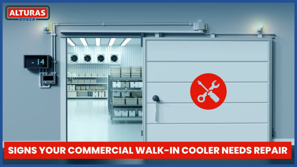 Signs your Commercial Walk in Cooler needs repair
