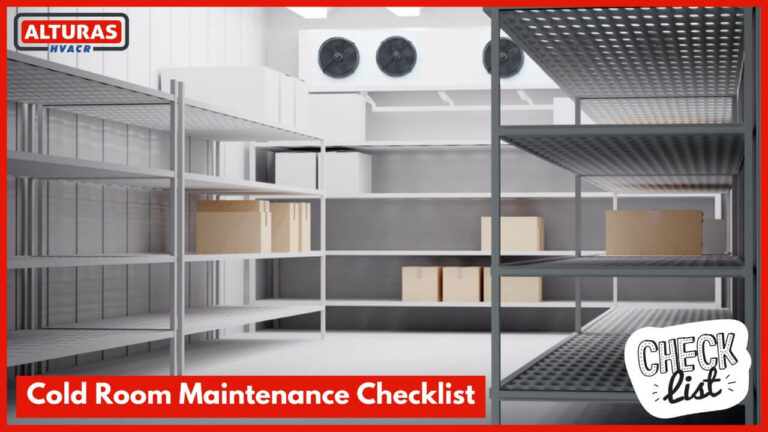 Preventive Cold Room Maintenance Checklists & Cleaning Tips | Alturas ...