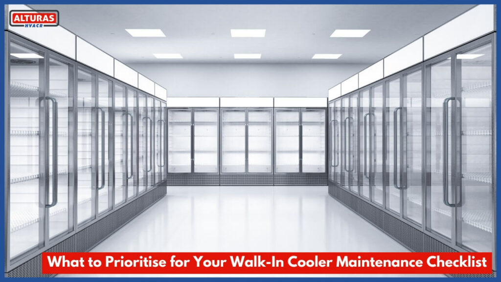 What to Prioritise for Your Walk In Cooler Maintenance Checklist