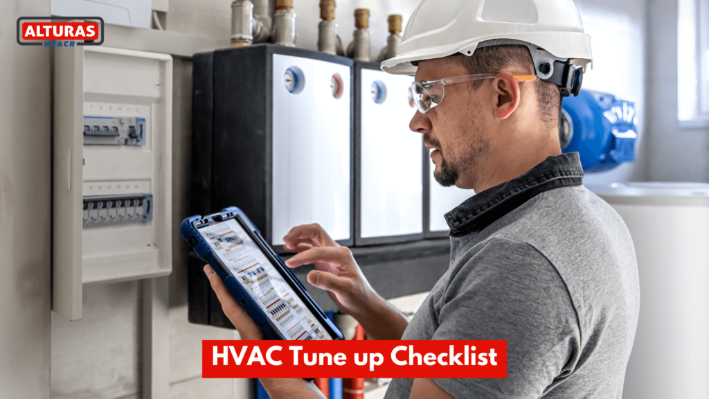 HVAC Tune up checklist