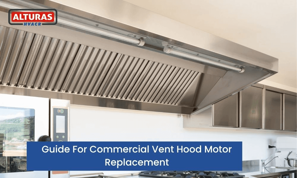 vent hood motor replacement